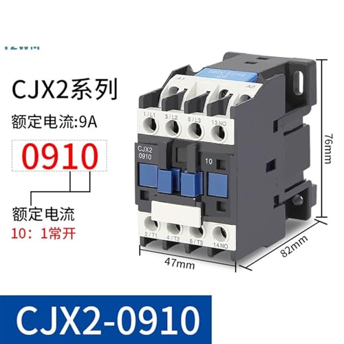 Contacteur ca CJX2-2510 commande de moteur électrique triphasé 220V - 4