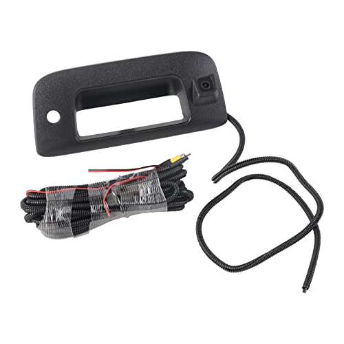 Image of DYRDINSHOW Tailgate Handle Backup Rear View Camera for Chevy Silverado GMC Sierra 1500 2007-2013 2500 /3500 Heavy Duty 2007-2014 Reverse Cameras Black GMC Sierra 1500