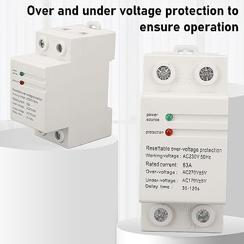 Dispositivo de Proteção contra Sobretensão, PC 50Hz AC230V 35mm Montagem Em Trilho DIN Protetor cont
