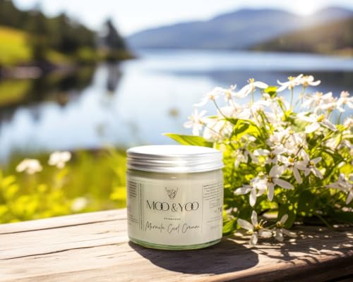 Moo & Yoo Miracle Curl Cream, Curl Cream for Curly & Wavy Hair with Marula Oil & Shea Butter, Defines Curls - Image 2