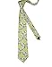 Floral Ties for Men Silk Men Tie Fashion Necktie Clip and Pocket Square Cufflinks Sets (6102-26)