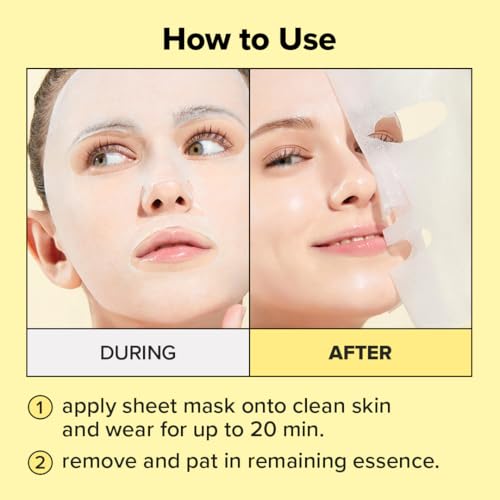 I DEW CARE Glass Skin Face Mask Variety Pack - Let's Do This Sheet | For Perfect Care Routine, Korean Face Masks Skincare, Olive Extract, Chamomile, Vitamin B3, Moisturizing, 5 Count - Image 6