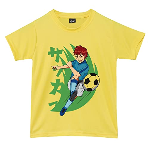 Image of RISH Tshirt for Boys and Kids | Super Soft Quick Dry Fit Fabric Football Boy Printed Casuals