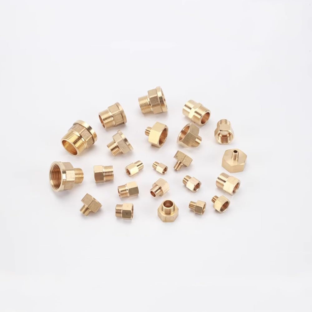 M14 M16 M20 M22 M24 M27 1/4" 1/2" 3/4" Adaptador de conexión de tubería de latón con rosca hembra a macho BSP