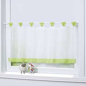 Joyswahl Mia Scheibengardine 60x120cm Grün 1er Pack