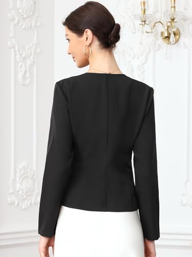 Veste business casual femme Allegra K le blazer idéal du bureau aux sorties - 3