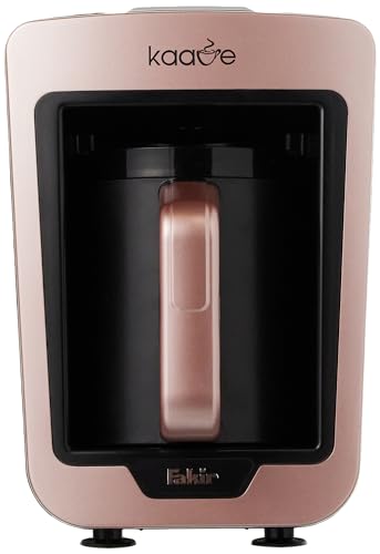 Fakir Kaave Mokka Maschine - Türk kahve makinesi - Turkish coffee maker - Türk kahvesi - Türkischer kaffee - türkischer kaffeekocher - Kaffeemaschine 4 tassen - Rose, 26 x 18 x 22 cm – Bild 3