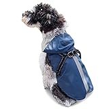 ☔Material 100% impermeable: esta chaqueta impermeable para perros está hecha de material impermeable y transpirable. Esto puede mantener a tu perro seco bajo la lluvia. Esta chaqueta impermeable para perros es muy fácil de limpiar. Es lavable a mano o a máquina (modelos suaves) a 30 ° C como máximo. También puede limpiarlos con un paño húmedo.