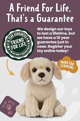 Living Nature Soft Toy - Stofftier Golden Retriever Welpe (16cm), Unbekannt