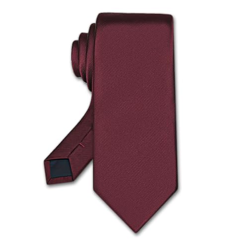 Image of Men's Tie Set with Pocket Square and Cufflinks | 100% microfiber; tie 59 x 3.15 in; square 10 x 10 in; gift box included