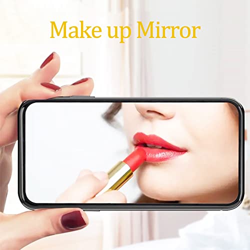 Ivachell Compatible With Iphone 14 Pro Max Mirror Screen Protector Mirrored Effect Tempered Glass Full Coverage Case Friendly Anti-Scratch Bubble Free Hd Clear Film 2 Pack (6.7 Inch) #TOP3