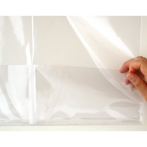 Storesmart - Clear Vinyl Plastic Letter Size Folder With 2 Pockets - 5-Pack - 9" X 11.75" - Vh8511-5 #TOP7