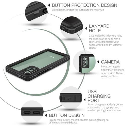 Coque Samsung Note 20 Ultra étanche housse antichoc écran intégré