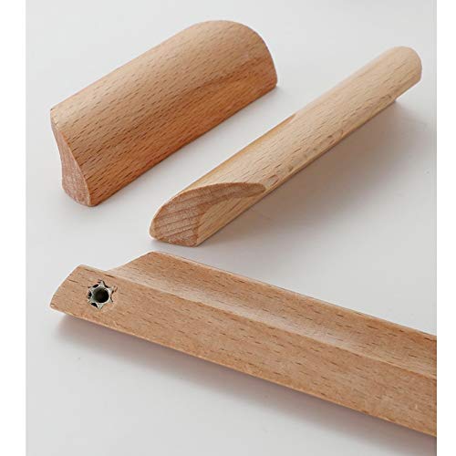 Poignées de placard en bois 128mm pour remplacer les poignées cassées - 4