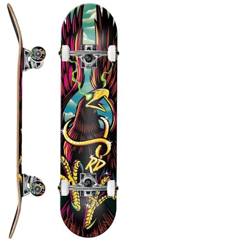 Image of Roller Derby Deluxe Series Skateboard for Beginners, Kids, Teens and Adults