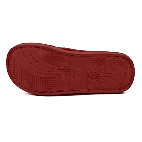 Image of VRITRAZ Women's Comfort Slip On Closed Toe Warm Winter House Clog Indoor Slipper