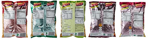 Image of Bikano 5 in 1 Combo Pack | Aloo Bhujia, Bhujia, Khatta Meetha, Tasty & Navratan Mixture | 15 Packs x 200g | Crunchy Indian Namkeen Snacks