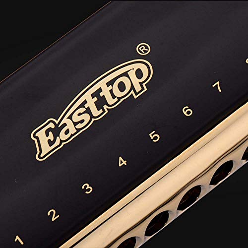 JINSUO GWTRY Easttop Chromatic Harmonica 16 Trous 64 Tone Bouche Organe Instrumentos Clé C Professionnelle Instruments… - Les Beatles, Paul McCartney, John Lennon, RIngo Starr, George Harrison JINSUO GWTRY Easttop Chromatic Harmonica 16 Trous 64 Tone Bouche Organe Instrumentos Clé C Professionnelle Instruments… – Image 7