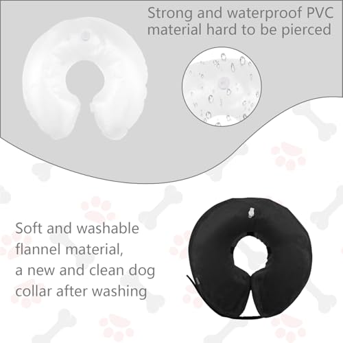 Emwel Inflatable Pet Protection Cover Washable Protective Collar for Small dog and Cat - Small cat - Image 4