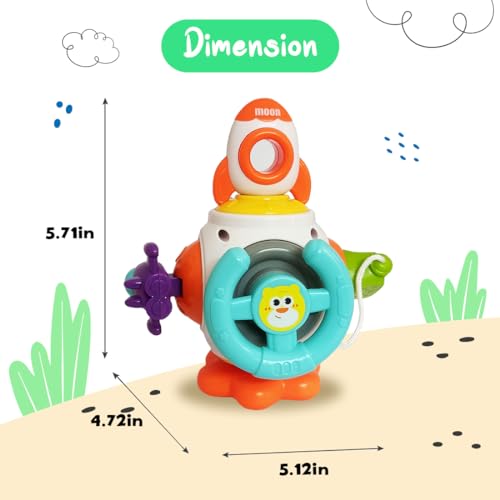 Image of Wembley Baby Busy Board Sensory Toys for 1 2 3 Years Old Boy Toddlers Learning Educational Montessori Kids Activity Travel Toys Birthday Gift Fine Motor Skill, Multicolor