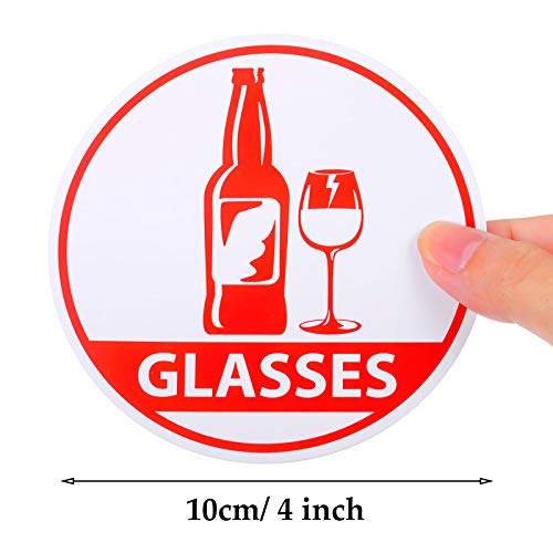 6 Pieces Recycle Sticker Decal For Trash Can, Re-Adjustable Waterproof Bin Labels Paper Metal Plastic Glass Waste Sorting Recycling Sticker Sign For Use At Home And Office #TOP1