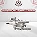 Coolant Thermostat and Housing Assembly with Sensors - Compatible with Chevy Cruze, Limited, Trax, Sonic 1.8L & 1.6L - Replaces 25192228, 55564890, 15-81816, 902-033, 55579951 - Full Aluminum