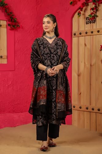 Image of Kurta Set For Women || 3pic Kurta For Women (SSP-244-277-278)