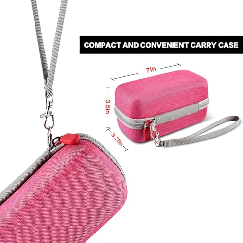 Image of Case Compatible with Panasonic ES-AWL8AV /ES-AWL6AG /ES-WL60-G Electric Shaver for Women Cordless 3 Blade Razor Pop-Up Trimmer Close Curves. Ladies Shave Razors Holder Fits for Charger -Pink (Box Only)