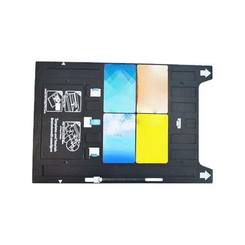 Bandeja de PVC para imprimir tarjetas sin desajustes en R1800 7