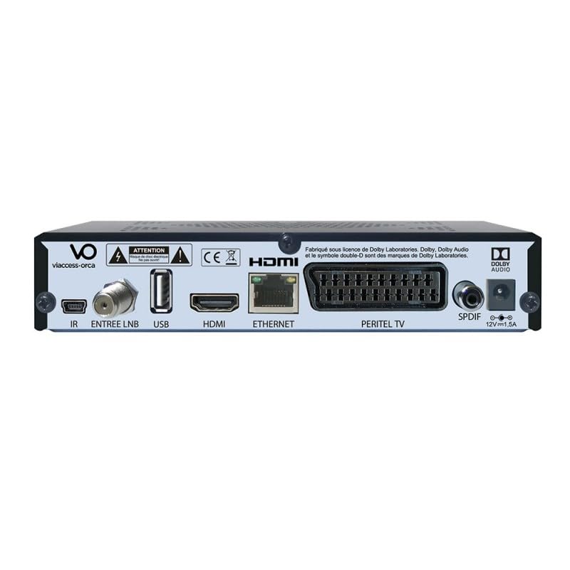 Décodeur TNT Sat Premio HD W7 - Enregistrement USB - Full HD - Compatible Camping-Car - ASTRA