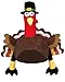Domkier Thanksgiving Plush Turkey Hat for adults, Turkey Funny Hat for Thanksgiving Night Event