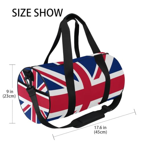 Bolsa de gimnasio ligera y cilíndrica con bolsillo interior para una organización cómoda 4