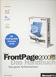 Microsoft FrontPage 2000, Das Handbuch, m. CD-ROM - Thiemann, Uwe