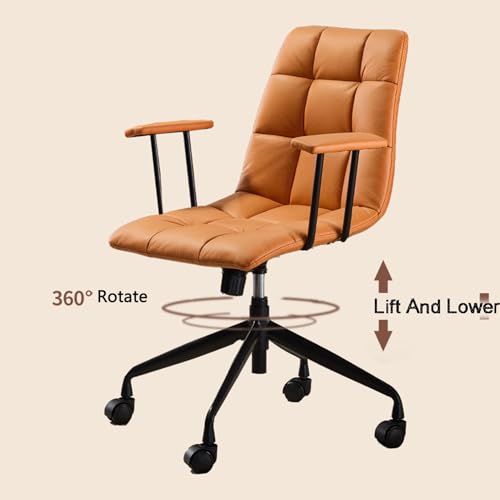 Chaise de jeu pivotante pour ordinateur fauteuil de bureau hauteur réglable