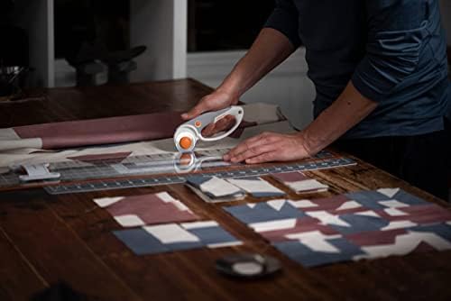 Fiskars Tytanowy nóż rotacyjny, uchwyt pętelkowy (45 mm)