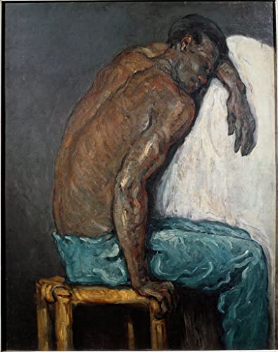 Affiche Le Nègre Scipion par Cézanne 60x90 - Impression sur toile premium haute définition