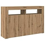 【 Amplio Espacio de Almacenamiento:】 El aparador tiene ocho compartimentos perfectos para guardar desde vajilla hasta decoraciones. Mantiene tu espacio ordenado mientras muestras tu propio estilo con la decoración que elijas.
