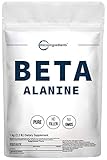 Micro Ingredients Beta Alanine Powder, Pure Beta Alanine Supplement, 1Kg (35 Ounce), Amino Energy...