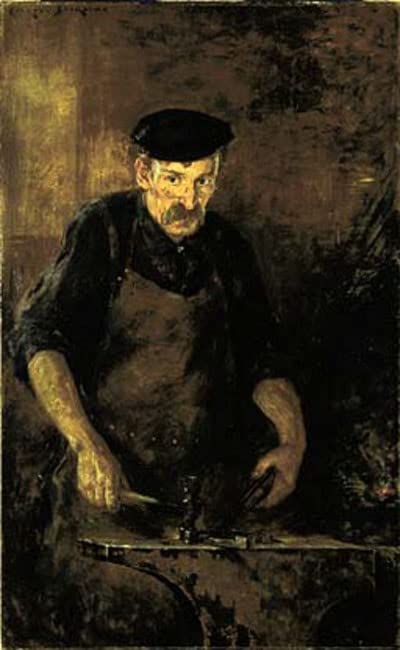 Poster sur toile Carroll Beckwith pour créer une ambiance galerie d'art