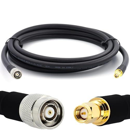 Câble coaxial RP-TNC mâle vers SMA mâle HF400 30m contre les pertes 5G