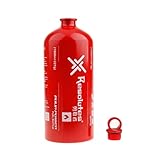 Sanmum Emergency Gas Can Aluminium Fuel Oil Bottle Small Petrol Container for Camping Picnic...