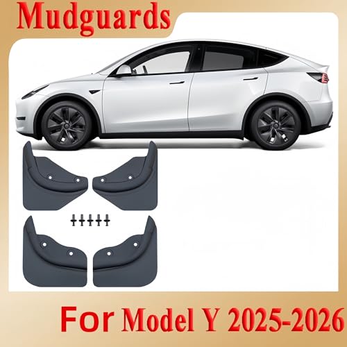 Garde-boue pour Tesla Model Y évite les éclats de peinture sur carrosserie
