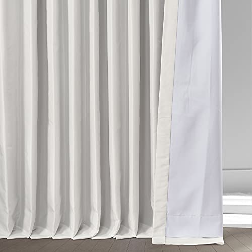 Hpd Half Price Drapes Extra Wide Faux Silk Blackout Curtains For Bedroom - Vintage Texture (1 Panel) 100 X 108, Off White, Pdch-Kbs2Bo-108-Dw #TOP6
