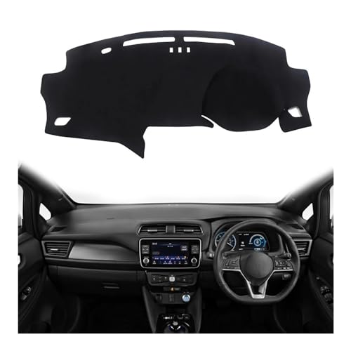Tapis de tableau de bord Leaf 2017-2022 protection confort contre la chaleur estivale en voiture