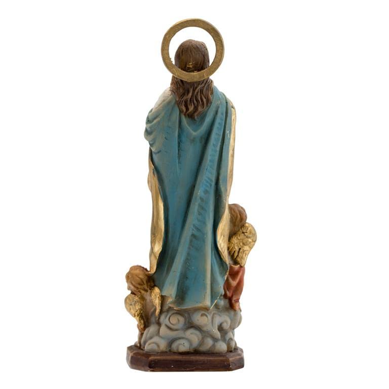 Vierge immaculée DRW résine 43 cm, la solution pour une statue durable