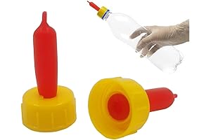 12-Pack Superior Pritchard Goat-Milk Bottle Nipples for Animal Nursing