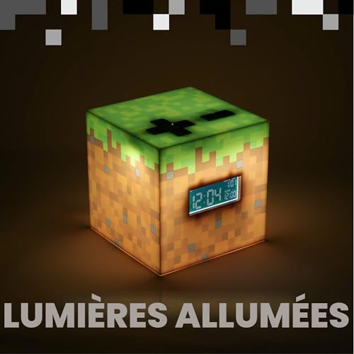 Horloge Minecraft Paladone le cadeau ideal multicolore pour anniversaire