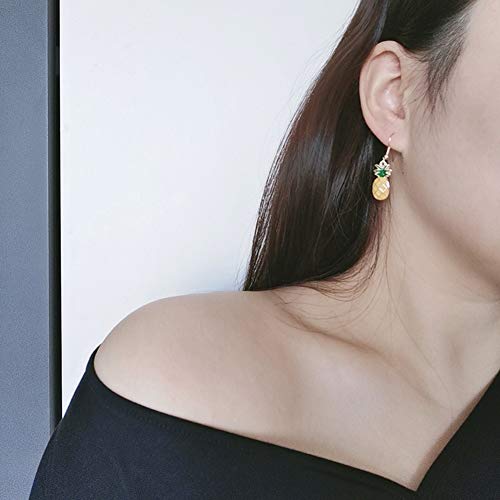 Funny Pineapple Fruit Dangle Earrings for Women Cute Pineapple Statement Love Trendy Earrings Jewelry2