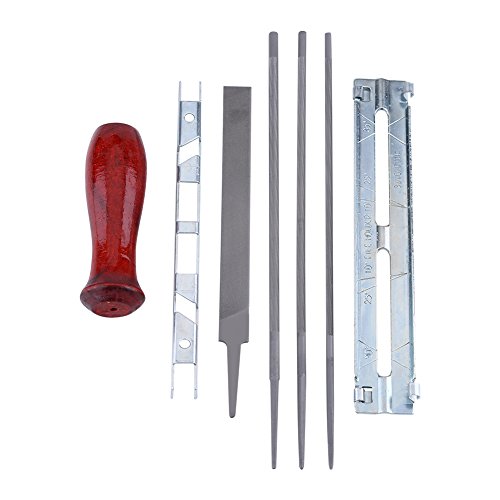 Chainsaw Sharpening Kit, File Kit for Sharpening Saw Chains, Sharpening Set for Chainsaws
