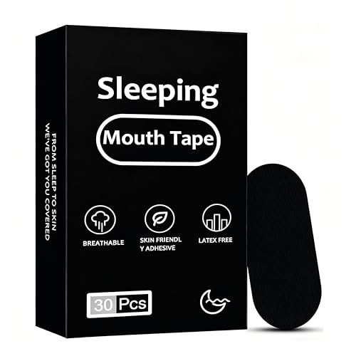 #ColaboraciónPagada<br>Cinta Bucal para Dormir 30 Piezas Cinta Bucal para Dormir Tiras Antironquidos Promueve la Respiración Nasal Reduce la Respiración Bucal Mejora el Sueño Comodidad Hipoalergénica Sin Residuos